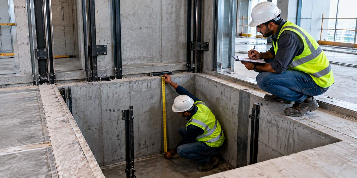 How Is the Required Elevator Pit Depth Determined?